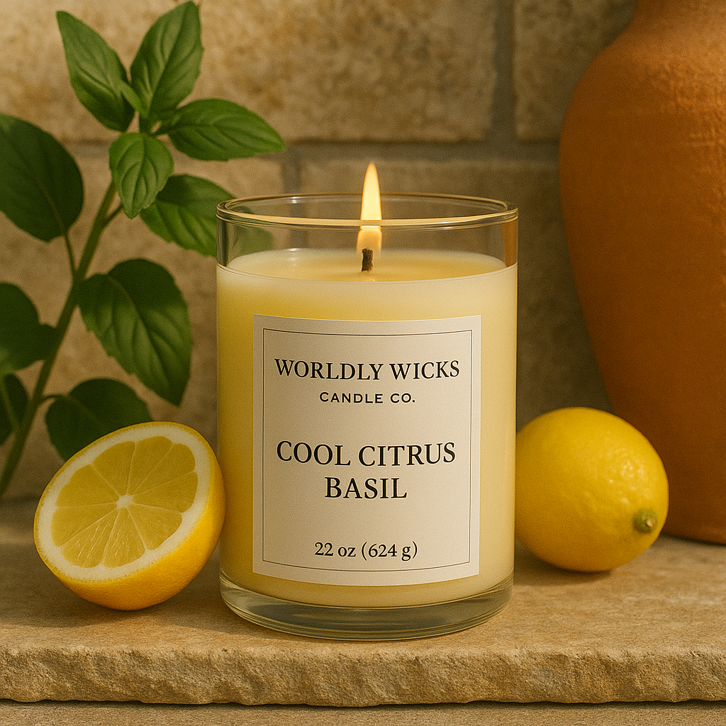 Cool Citrus Basil — Amalfi Morning