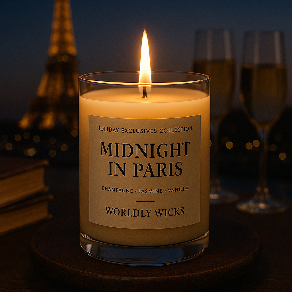 Midnight in Paris Candle