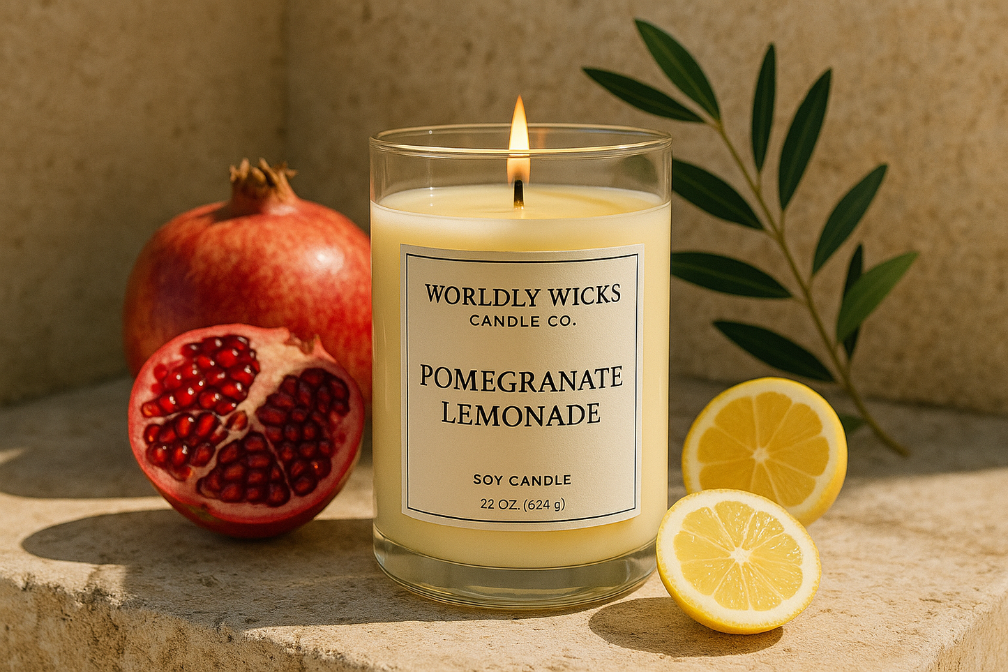 Pomegranate Lemonade — Amalfi Morning