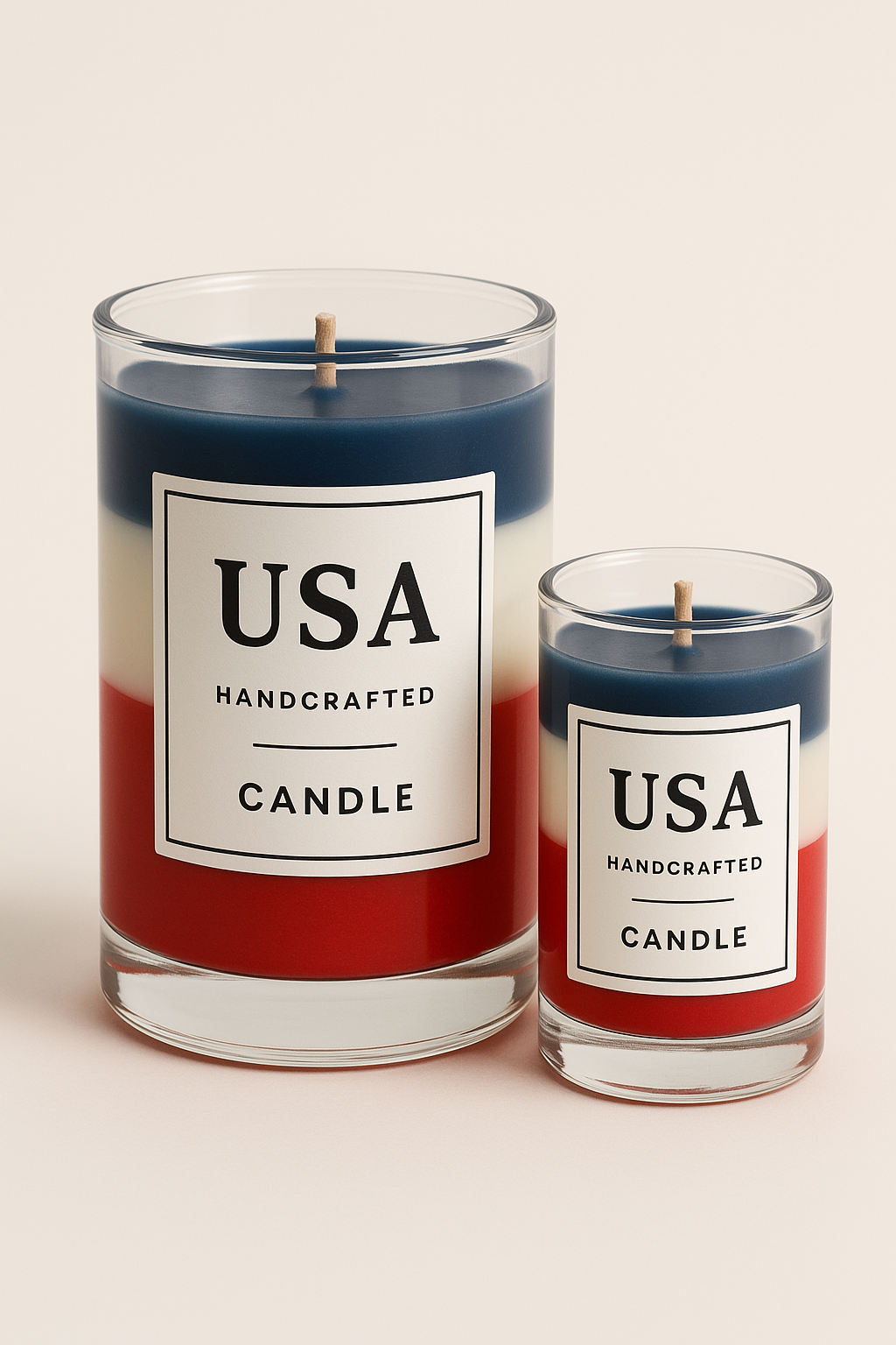 United States of America Candle