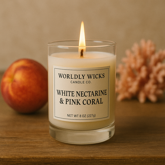 White Nectarine & Pink Coral β Worldly Single Scent