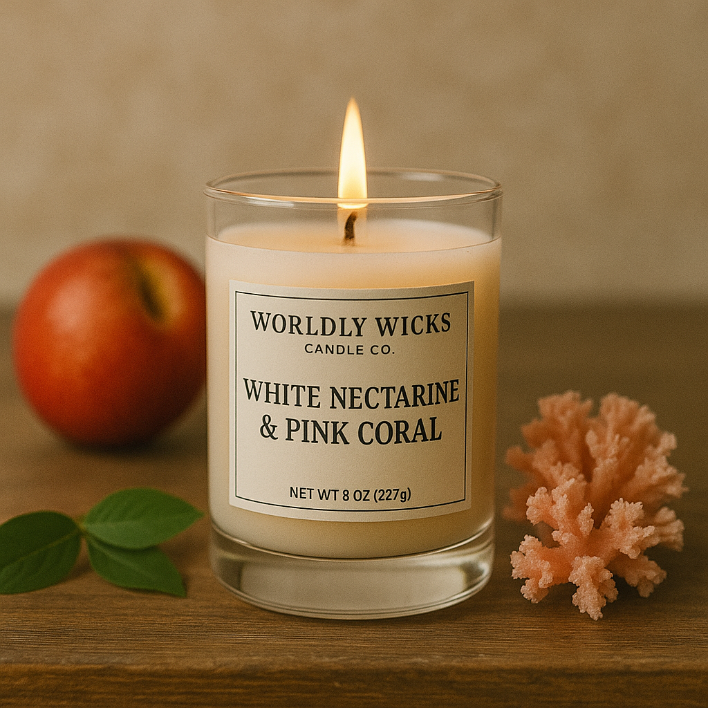 White Nectarine & Pink Coral — Worldly Single Scent