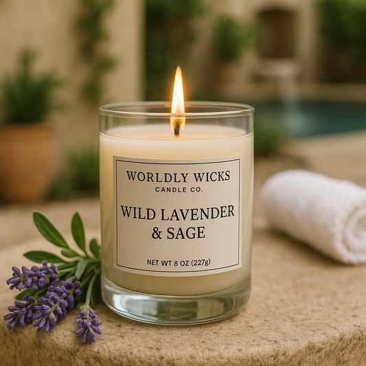 Wild Lavender & Sage β Spa Courtyard