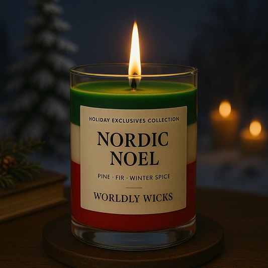 Nordic Noel Candle
